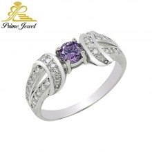 Gümüş Zirkon Taşlı Yüzük